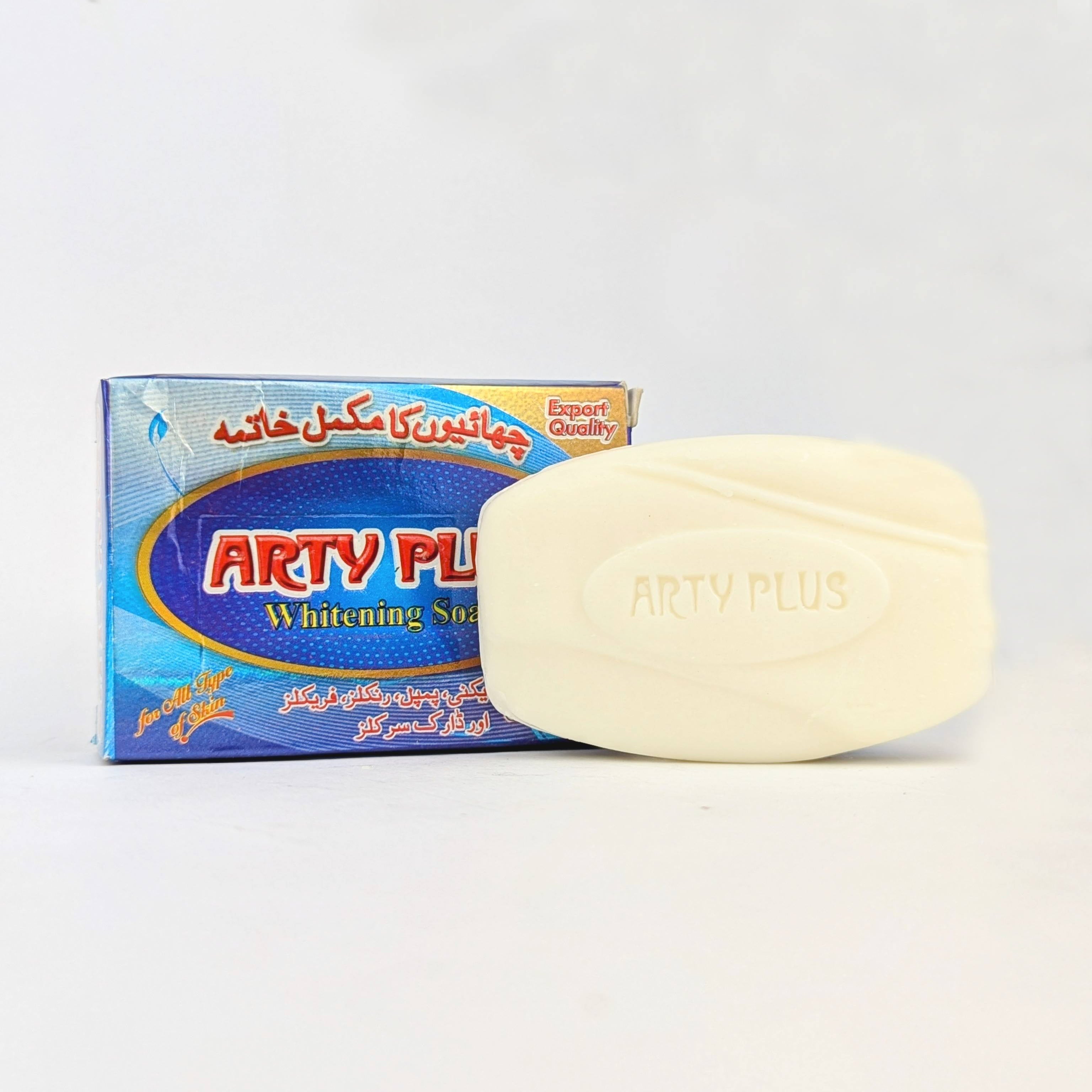 Arty Plus Whitening Soap – Brightening & Clear Skin Formula